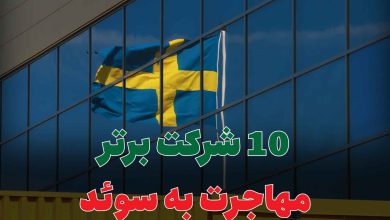 10 شرکت برتر مهاجرت به سوئد