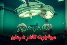 مهاجرت کادر درمان