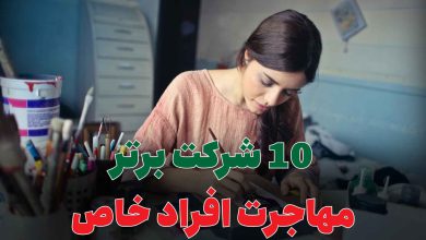10 شرکت برتر مهاجرت افراد خاص