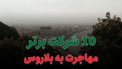 10 شرکت برتر مهاجرت به بلاروس