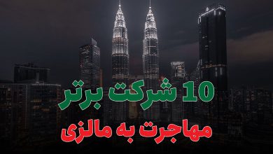 10 شرکت برتر مهاجرت به مالزی