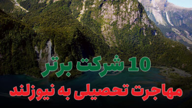 بهترین شرکت مهاجرت تحصیلی به نیوزلند