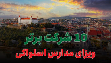 بهترین شرکت ویزای مدارس اسلواکی